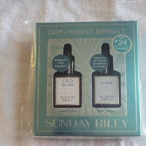 Sunday Riley Day + Night Bright Skincare Set